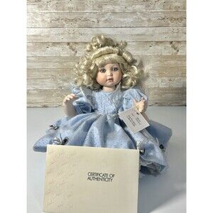 Marie Osmond New Millennium Angel Baby 12" Seated Collector's Doll Porcelain
